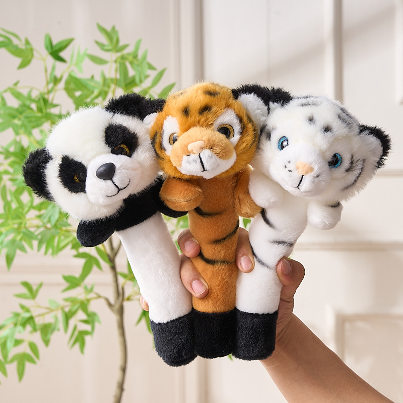 Cute realistic plush hand puppet