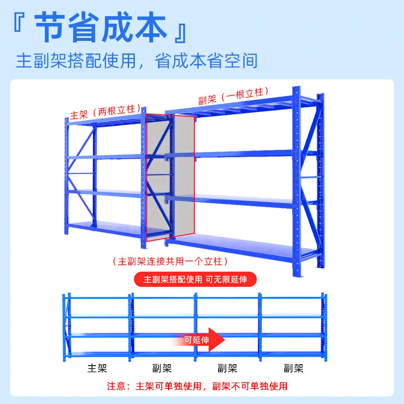 多層棚収納ラック三層倉庫低棚二層高耐久小型棚家庭用倉庫鉄棚|undefined