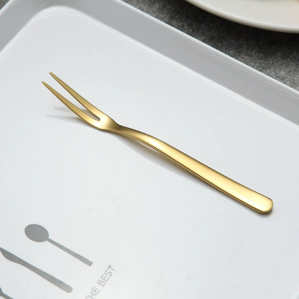 Fruit fork * gold, increased thickness