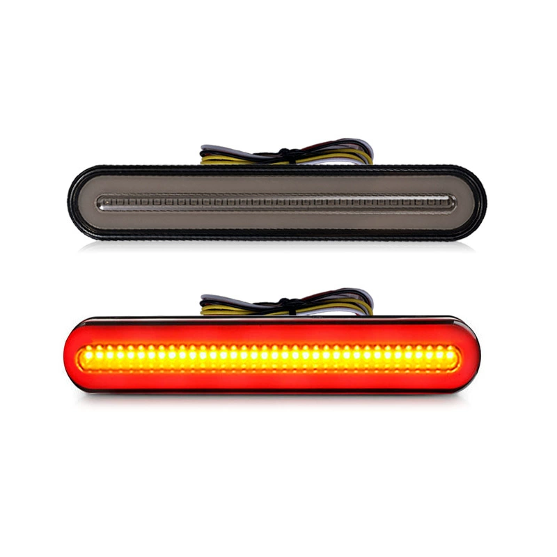 Фабричный оптовый новый тяжелый грузовой прицеп модификация 100LED световой путеводитель двухцветный тормоз текущая вода поворот к задним фонарям