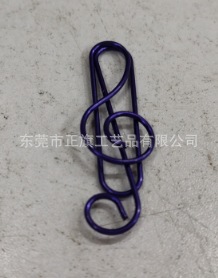 Transfronterizo caliente 6-color alta nota clip de papel color conejo animal en forma de clip de papel pin clip de papel de metal