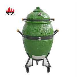 KIMSTONE户外吊烧炉陶瓷烧烤炉BBQ大型烟熏炭烤烤肉炉子厂家直销