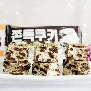 焦糖雪花酥棉花糖黑色饼干雪花酥米壳雪花酥软糖零食糖果咖啡伴侣