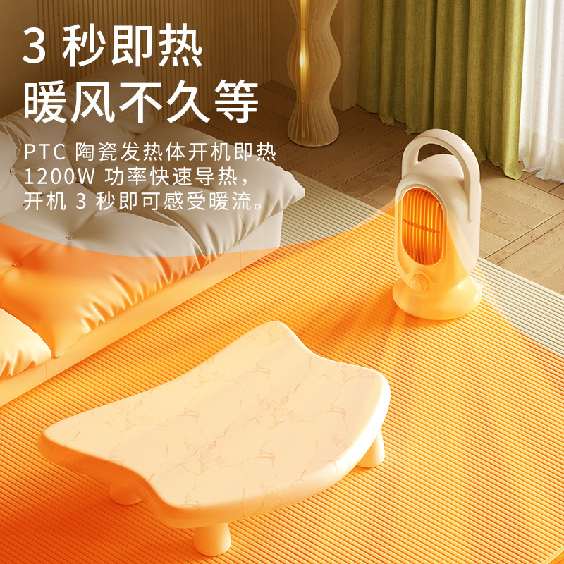 Wholesale Cross-border Desktop Heater Household Small Energy-saving Heater Mini Standing Electric Heated Foot Heater Hot Stove 