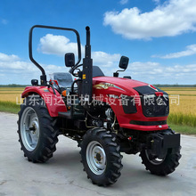 全新的东风504(G4)中型耕田机 全柴动力轮距可调易操作四驱拖拉机