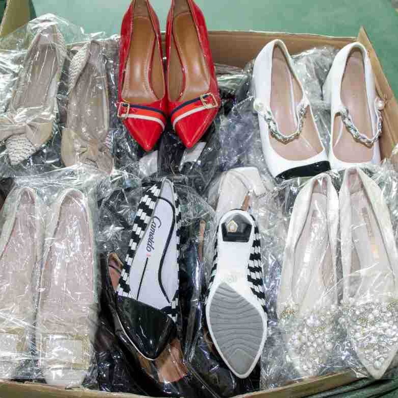 批发出口二手品牌女鞋used luxury brand shoes热销利比亚突尼斯