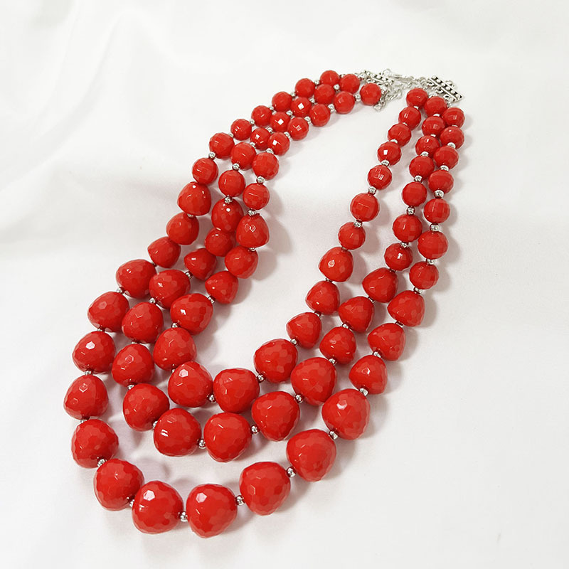 170g Weight Earrings, Necklace Classification 1 Set Quantity Holiday Occasion Acrylic Material Solid Color Pattern Unisex Gender Irregular Design Exaggerated Style Exaggerated Solid Color Arylic Irregular Unisex Earrings Necklace 25