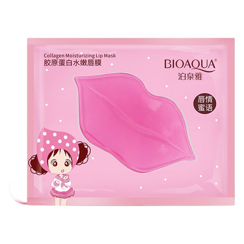 Boquanya Collagen Nourishing Lip Mask, Lightens Lip Lines, Exfoliates, Hydrates and Moisturizes Lip Mask Series Wholesale