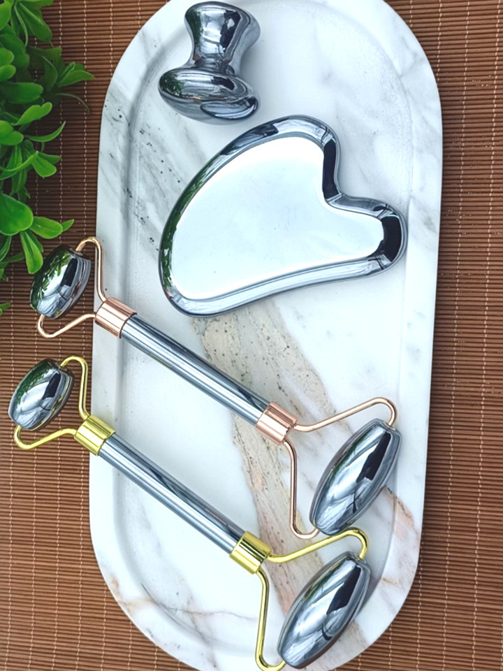 日本製越境テラヘルツスクレイピングボード、台湾製ブラックテクノロジーマッサージスティック、韓国エステサロンと同じスタイルの顔面経絡マッサージスティック