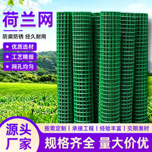 荷兰网养鸡圈地围栏网果园围栏网鱼塘隔离栅浸塑铁丝网养殖网批发