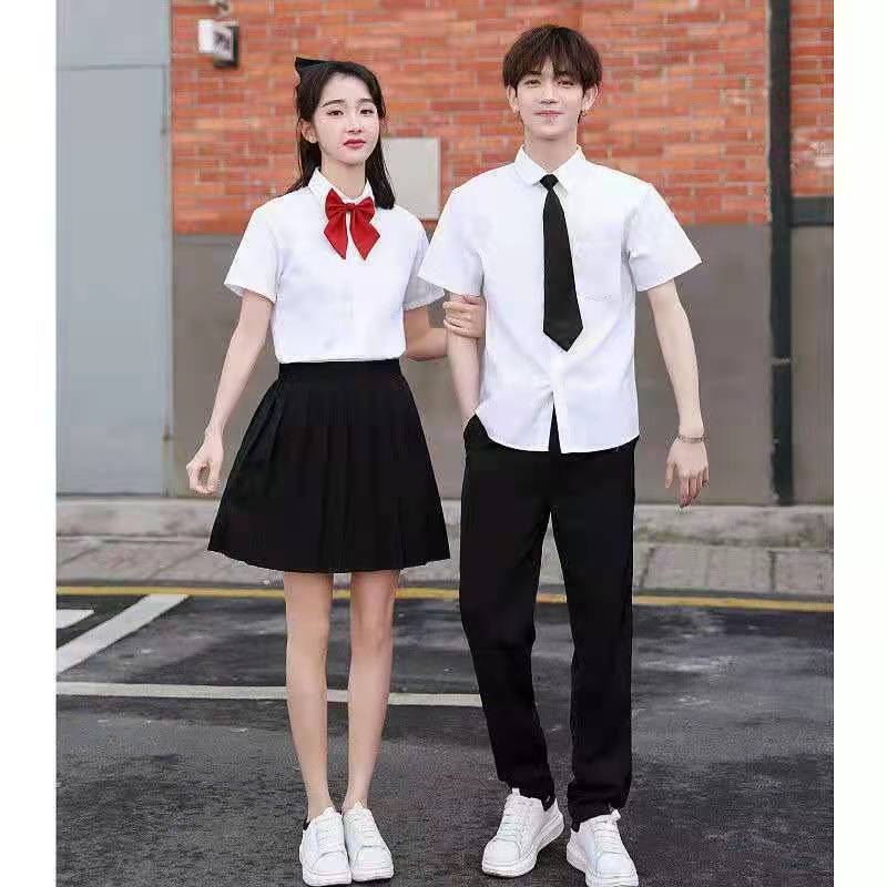クラス制服 学院風 夏服セット 高校制服 中学生男女兼用 演奏会衣装 清新で甘いスタイル|undefined