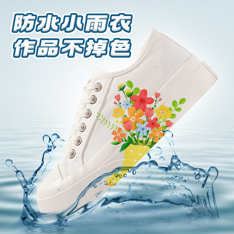 Mark pen pintura acrílica pluma de acuarela fuerte Cobertura Núcleo de algodón sin necesidad de presionar explosivo transfronterizo pluma acrílica de 36 colores