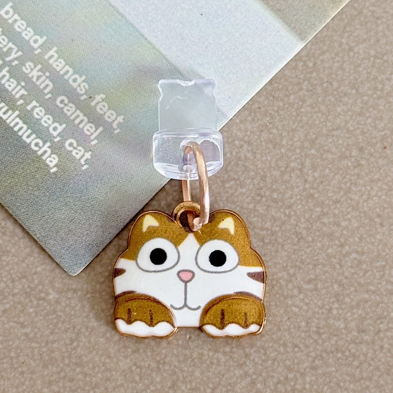 新しいかわいい猫の携帯電話防塵プラグペンダントジュエリー Apple Huawei Android 充電ポートに適しています|undefined