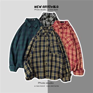 Slim-fit long-sleeved shirt men's trendy Japanese Korean style artistic Spring New pointed collar shirt lazy coat fashion brand