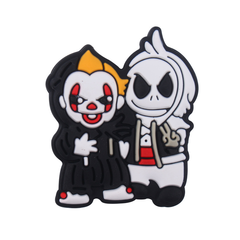 Creativo DIY artículos para bebés caricatura Halloween joyas de silicona pezón cadena de dientes molares accesorios de pulsera de goma de diente