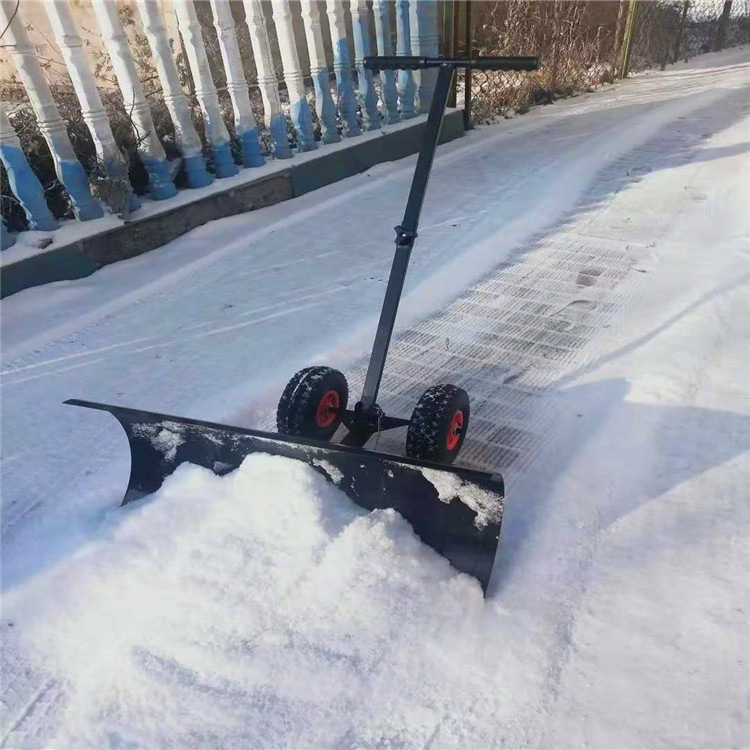 轮式除雪车推雪 小区物业用手推小雪铲 道路用清雪机 各种型号