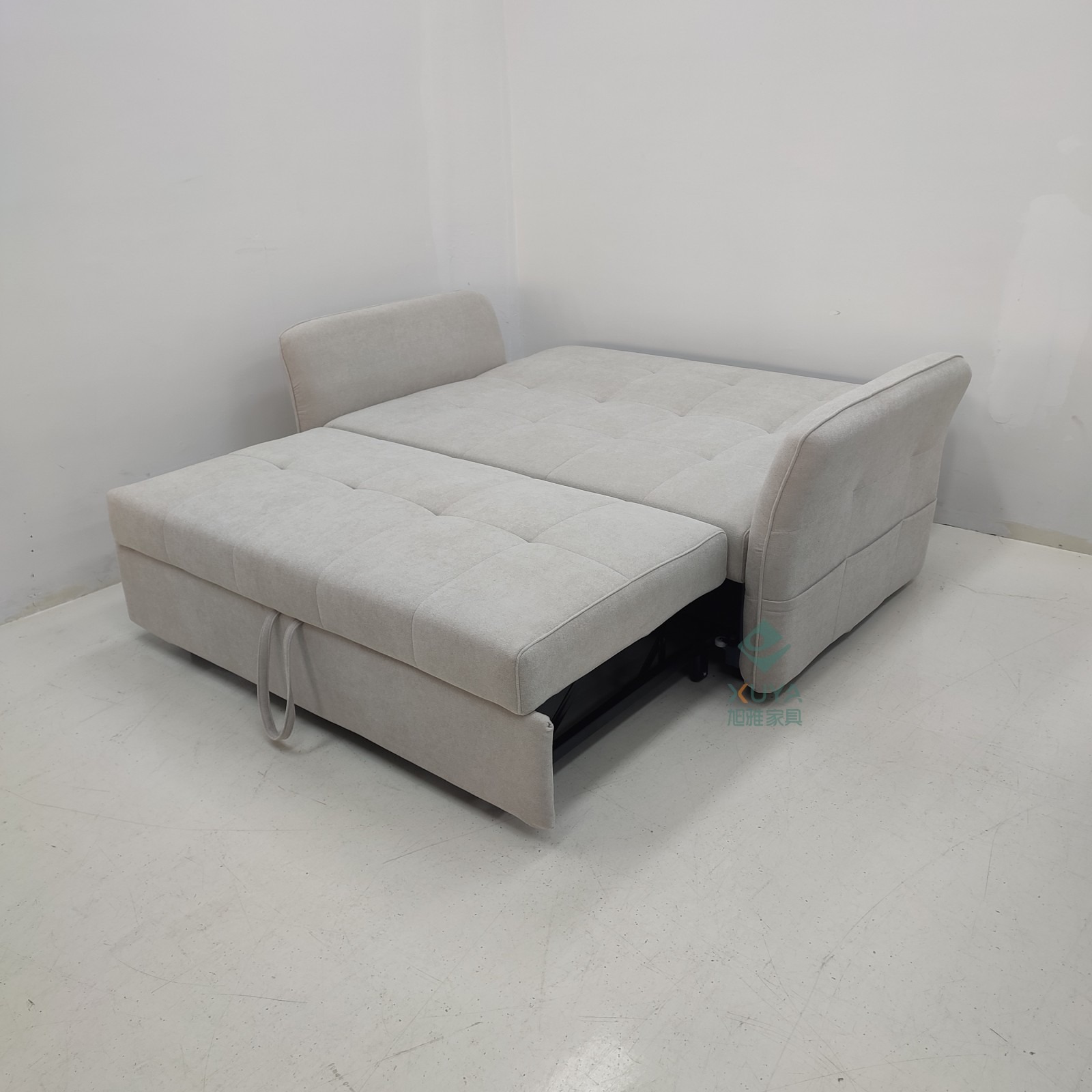 Combinación de sofá de tela desmontable y lavable para sofá cama multifuncional plegable de doble propósito de sala de estar tipo pequeño apartamento de almacenamiento VIP