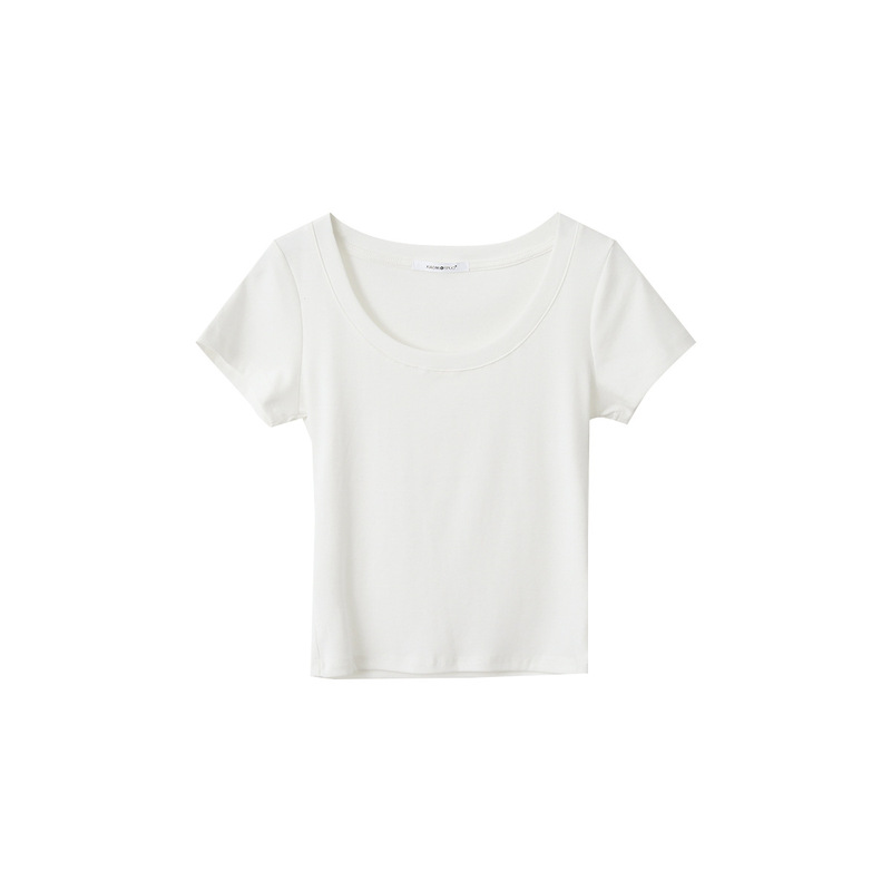 【欧凡】クラシック8色入小u襟修身ショートタイプのカーディガンの中に、肩の半袖tシャツの女性9897|undefined