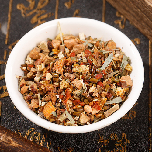 Jiuzitang herbal three clear tea honeysuckle, Luo Hanguo tea, non-fire tea, non-bad breath, bitter mouth tea, one-piece drop shipping