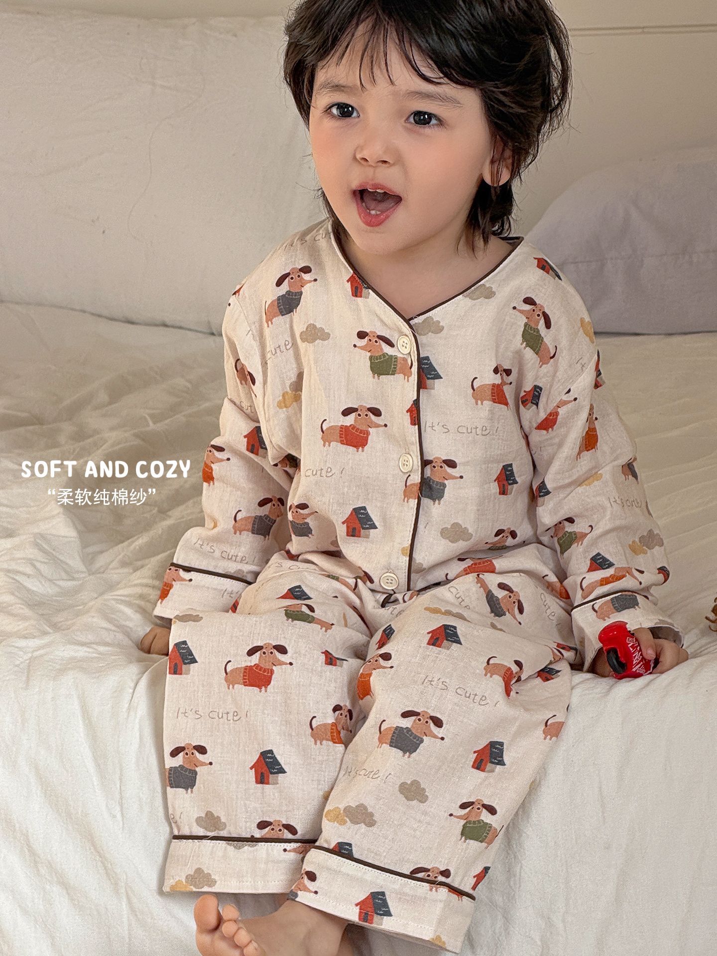 Children's cotton pijama for boys