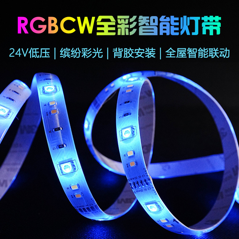 Wiz Smartphone App Intelligent Control Cabinet Light Power Supply 24V Low Voltage Rgbw 4-Tone Light with Combination Light Strip