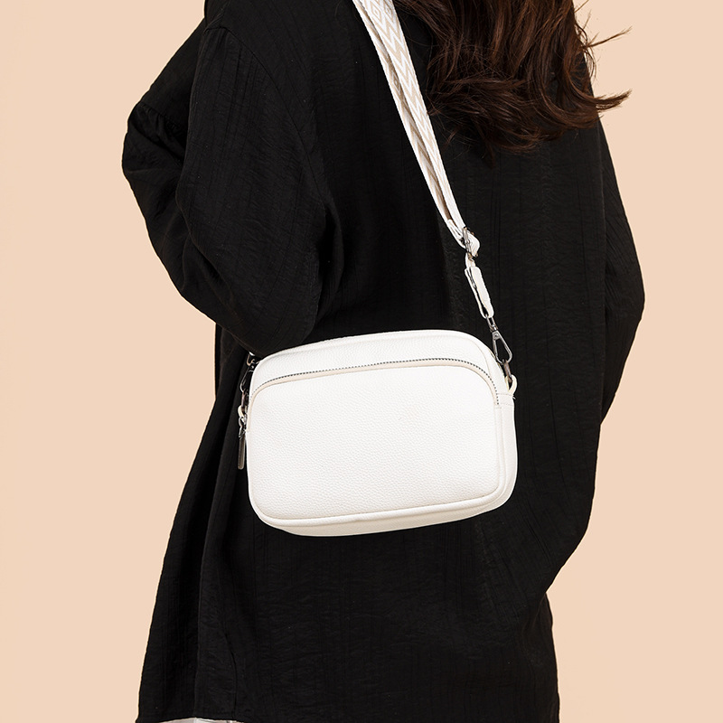 Nuevo bolso de mujer para comercio exterior, bolso de hombro multicapa de moda, bandolera ligera para mujer, monedero texturizado, bolso cuadrado pequeño para ir al trabajo