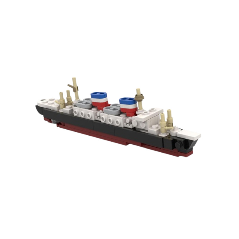 Pädagogisches Spielzeug-boot Aus Bausteinen Für Kinder_voghion.com