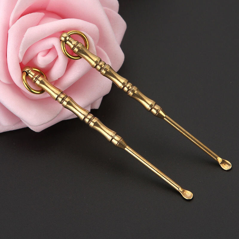 Hecha a mano oreja cuchara portátil oreja oreja artefacto de extracción de excrementos para adultos oreja pura oreja cuchara al por mayor