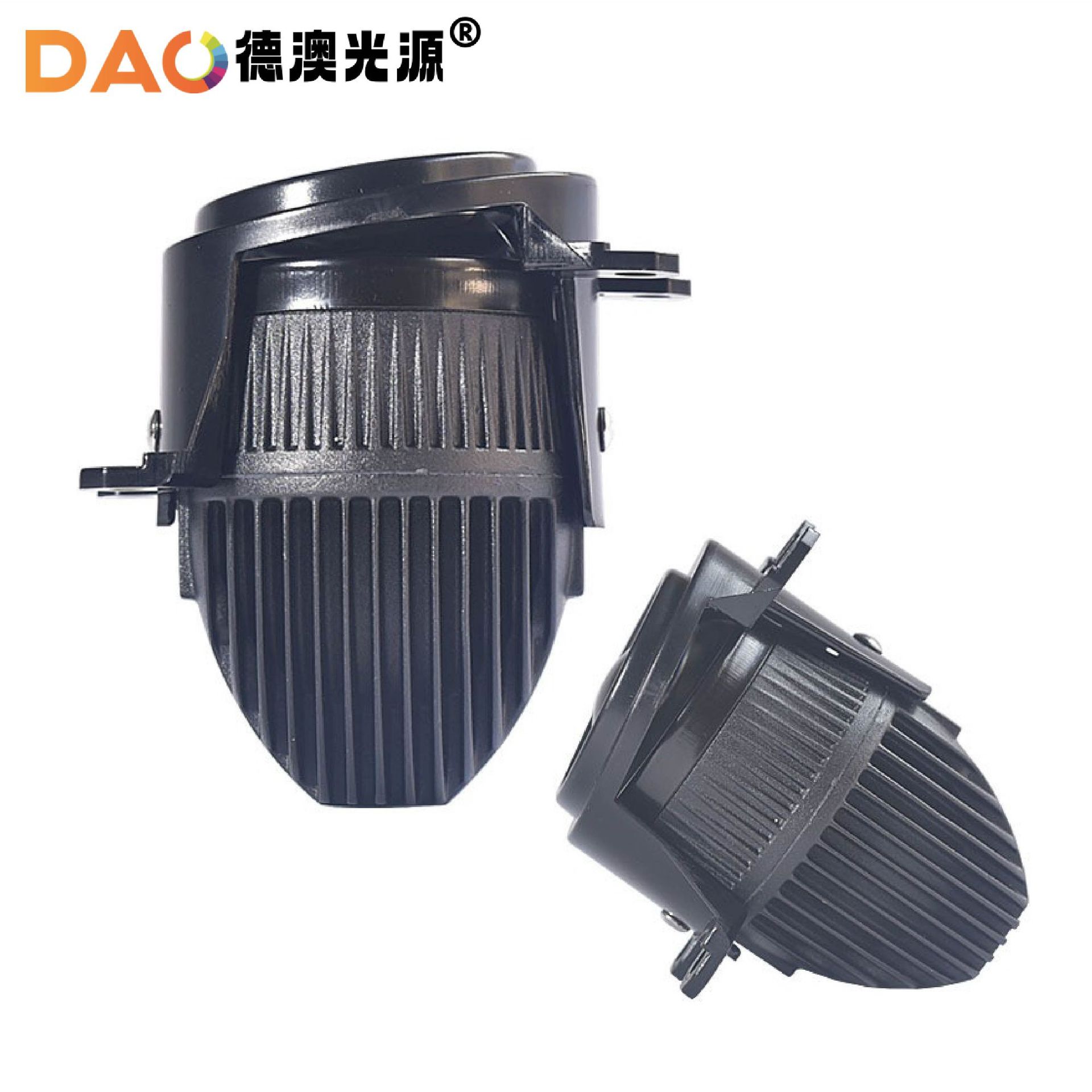 Resistente al agua nuevo 2.0 mini lente LED luz de niebla 7D láser directo luz de niebla frontal súper brillante 50W de alta potencia universal