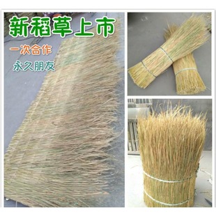 Nongjiale Roof Rice Decorative Rice Cord Stacking Props Dry Rice Making New Rice