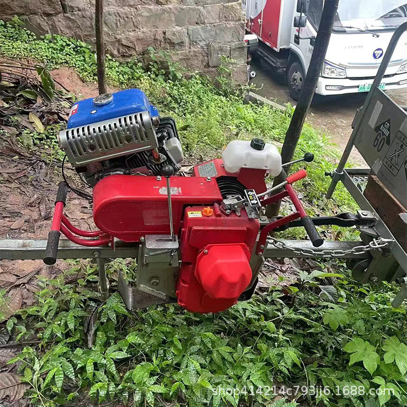 自走式单轨运输车 丘陵地段轨道运输车 山地果园搬运车设备