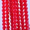 Factory wholesale baking paint 4/6/8/10 Glass imitation jade round beads DIY jewelry accessories beaded windy hair decoration materials