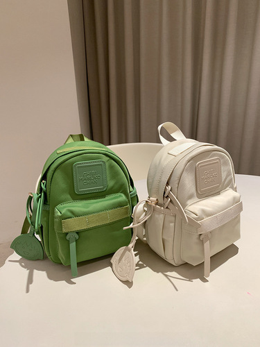 南风联名款 月光岛双肩包包女夏季休闲精致小巧单肩斜挎包小背包