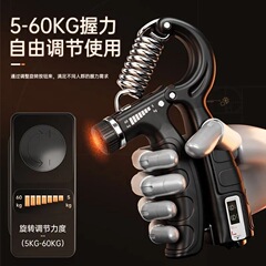 メーカーの現物の手の腕の筋肉は腕力器の携帯型のフィットネスの器材の学生を訓練して握力器を数えることができます。