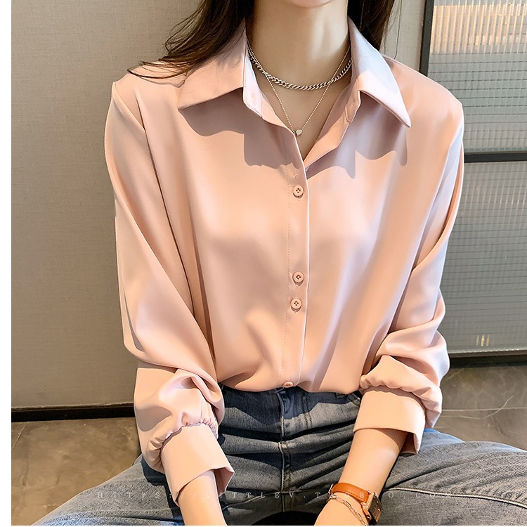 쉬폰 셔츠 여성용 초봄 2025 신상 패션 디자인 감각 있는 니치 상의 루즈핏 레이어드 화이트 셔츠 이너웨어