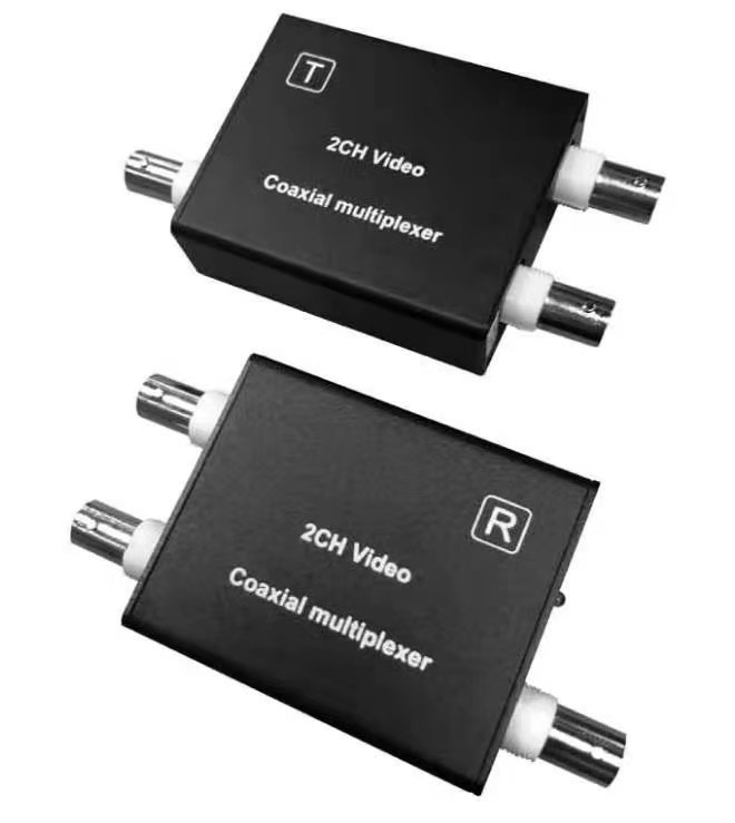 2路视频信号复合器 二路模拟信号二合一视频复用器