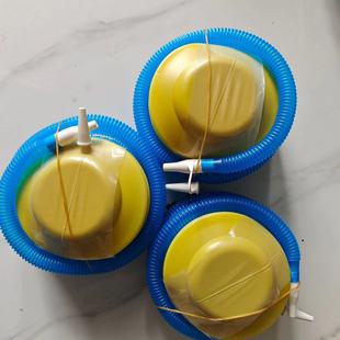 Manufacturer Wholesale Foot Pedal 4inch Inflator Swimming Circle Foot Pump Balloon Inflatable Mattress Inflator