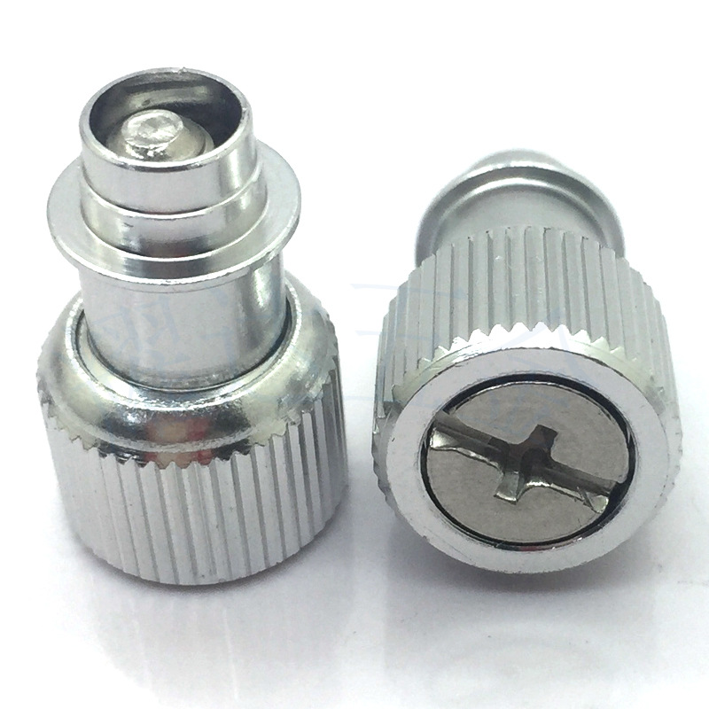 批发浮动式松不脱螺丝PF51-M3-0弹簧螺钉机箱柜面板304手拧螺丝