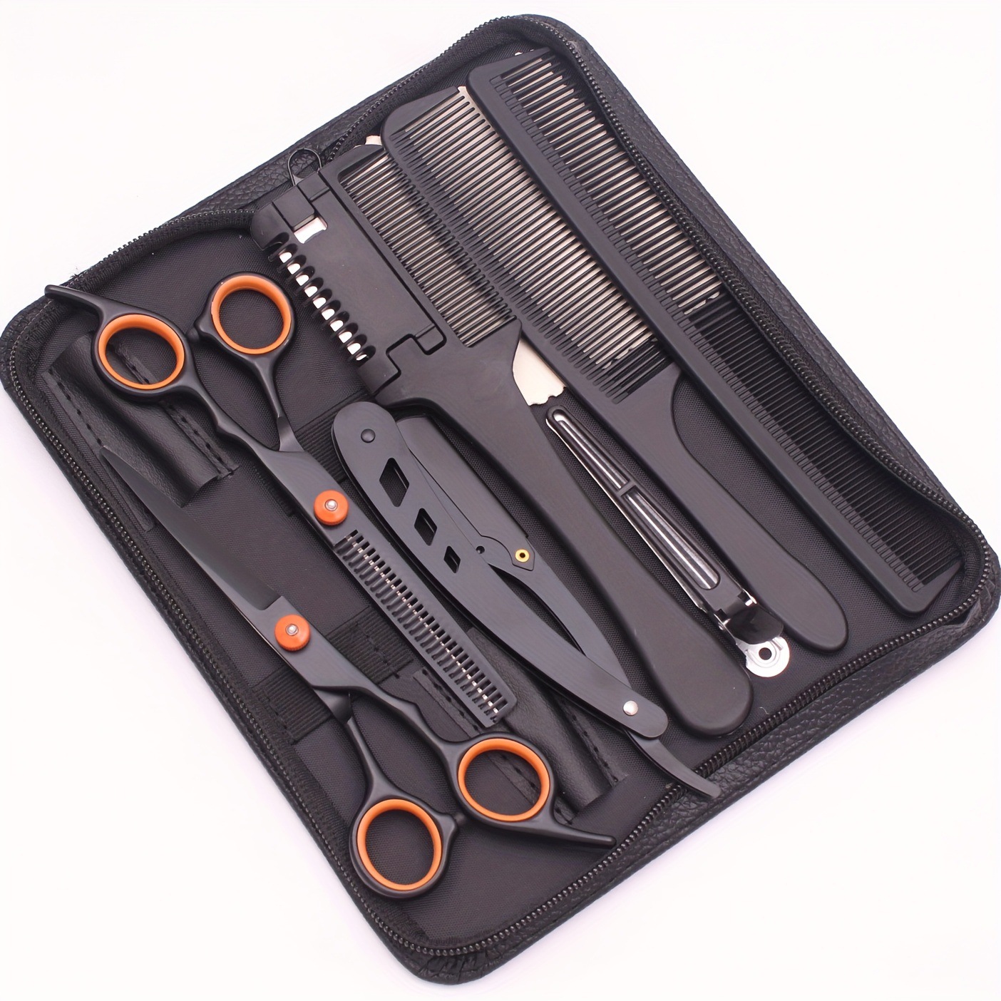 Cross-Border Professional Set Flat Thinning Home Scissors Haircut Tools_voghion.com