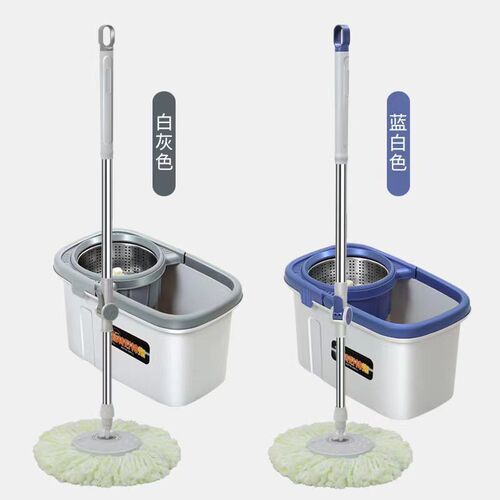 Handless Washable Thick Double Drive Bucket Rotating Bucket Mop Bucket Household Mop Bucket Manufacturer Supply