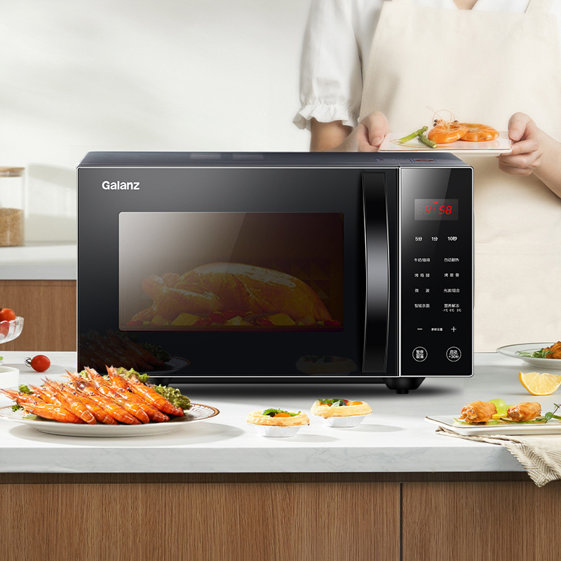 Galanz Microwave Oven 25L Flat-Panel Heating Smart Sterilization Household Micro-Steaming and Baking Integrated Light Wave Oven C2S0-Gf5 Galanz Microwave Oven 25L Flat-Panel Heating Smart Sterilization Household Micro-Steaming and Baking Integrated Light Wave Oven C2S0-Gf5