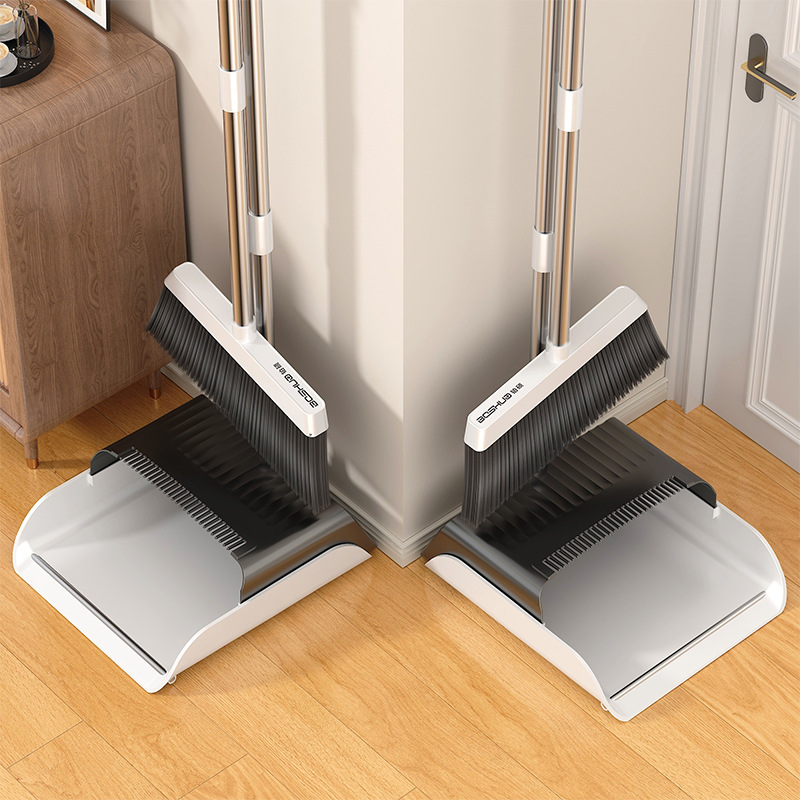 공장 직판 빗자루 세트, 가정용 청소 빗자루와 쓰레받이 세트, 머리카락이 달라붙지 않는 빗자루, 두꺼운 빗자루