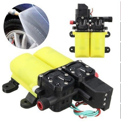 12V100W五颗丝泵头双核动力双泵(旧黄壳)