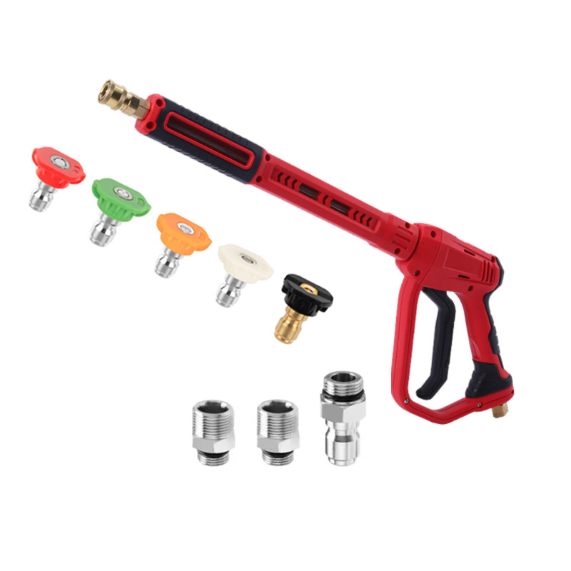 중장총 + 5색 노즐 + 어댑터 3개