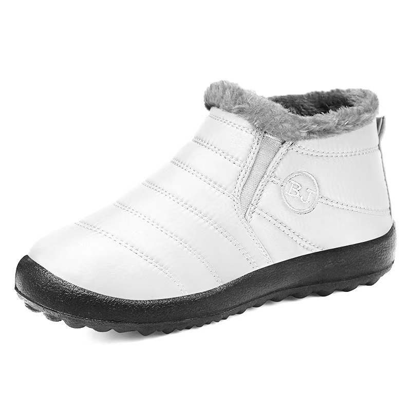 Zapatos de algodón personalizados de invierno nuevos temu transfronterizos zapatos de mujer botas de algodón gruesas botas de poliuretano cálidas botas de nieve casuales