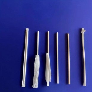 Paper straw independent packaging restaurant coffee shop straw commercial straw 6*230mm pointed/5000