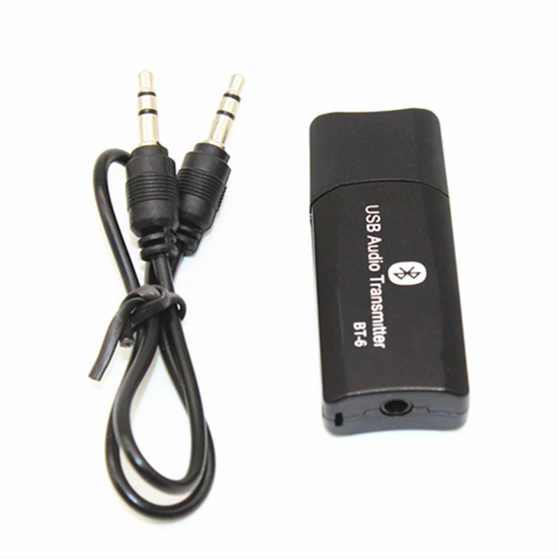 5.0 Bluetooth adapter USB car two -in -one receiver wireless AUX Bluetooth 3.5 audio wireless receiver