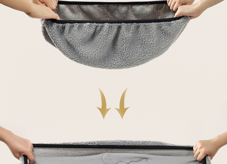 Suitable for Electric Vehicle Seat Cushion Cover, Thick Plush Autumn and Winter Warm and Comfortable Shock-Absorbing Cute High-Value Seat Cushion