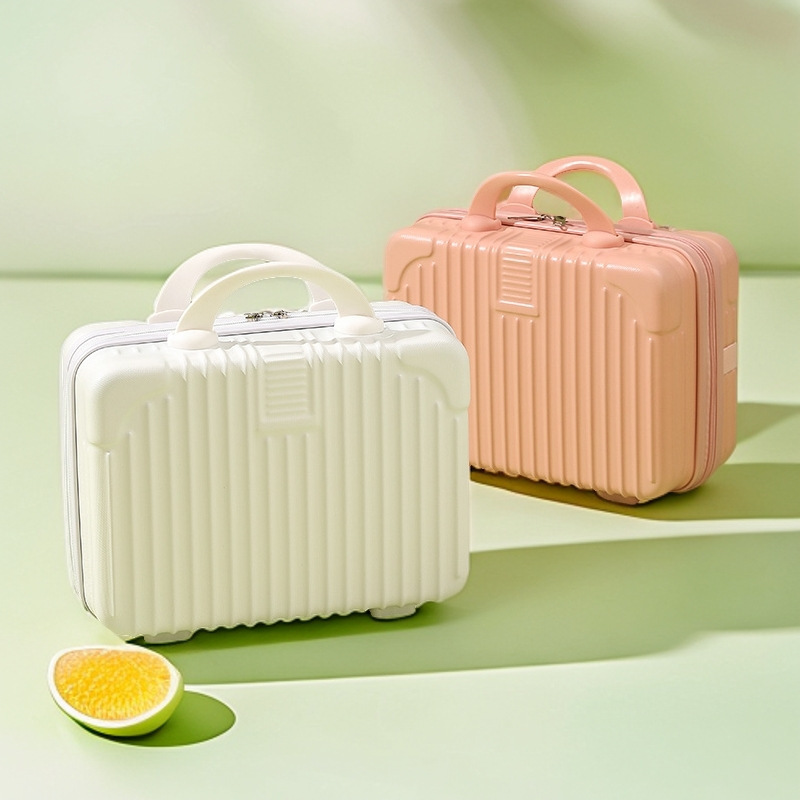 Customized Small Cosmetic Case Mini Small Suitcase 14inch Suitcase Cosmetics Bag Satchel Travel Luggage Password Box Customized Small Cosmetic Case Mini Small Suitcase 14inch Suitcase Cosmetics Bag Satchel Travel Luggage Password Box