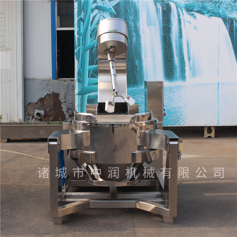 全自动炒糖色设备 大型熬糖炒糖色锅 搅拌均匀熬糖锅